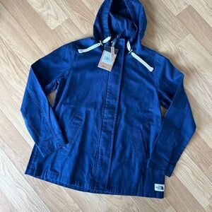 The North Face Navy Snap Jacket